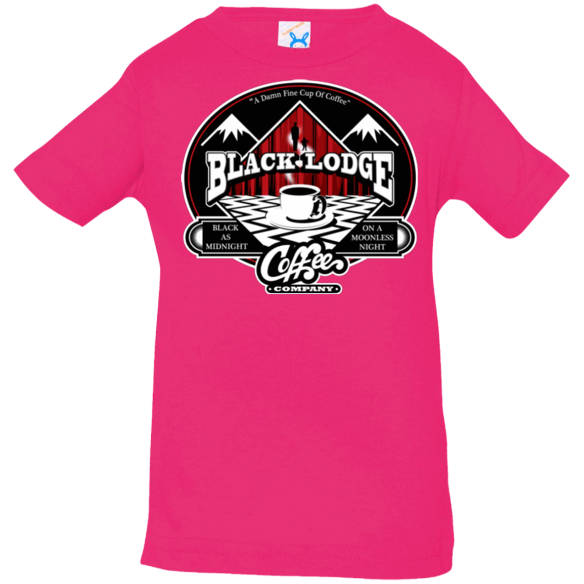 T-Shirts Hot Pink / 6 Months Black Lodge Coffee Company Infant Premium T-Shirt
