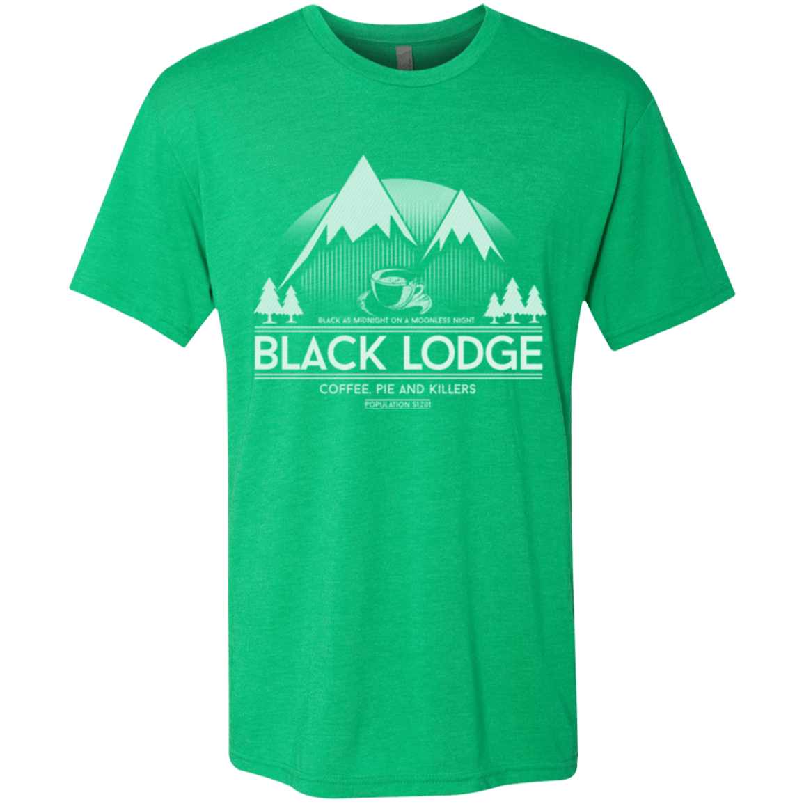 T-Shirts Envy / Small Black Lodge Men's Triblend T-Shirt