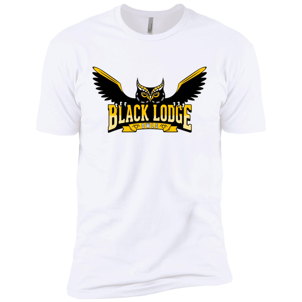 T-Shirts White / X-Small Black Lodge Owls Men's Premium T-Shirt