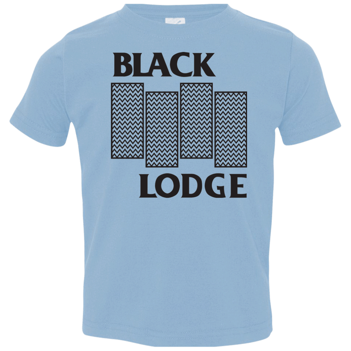 T-Shirts Light Blue / 2T BLACK LODGE Toddler Premium T-Shirt