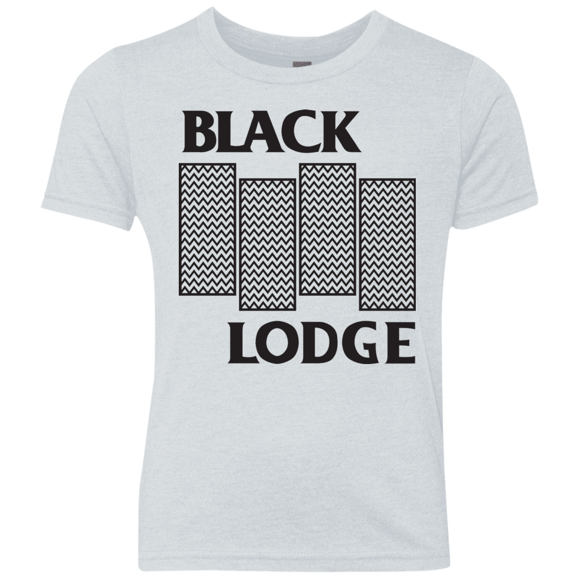 T-Shirts Heather White / YXS BLACK LODGE Youth Triblend T-Shirt