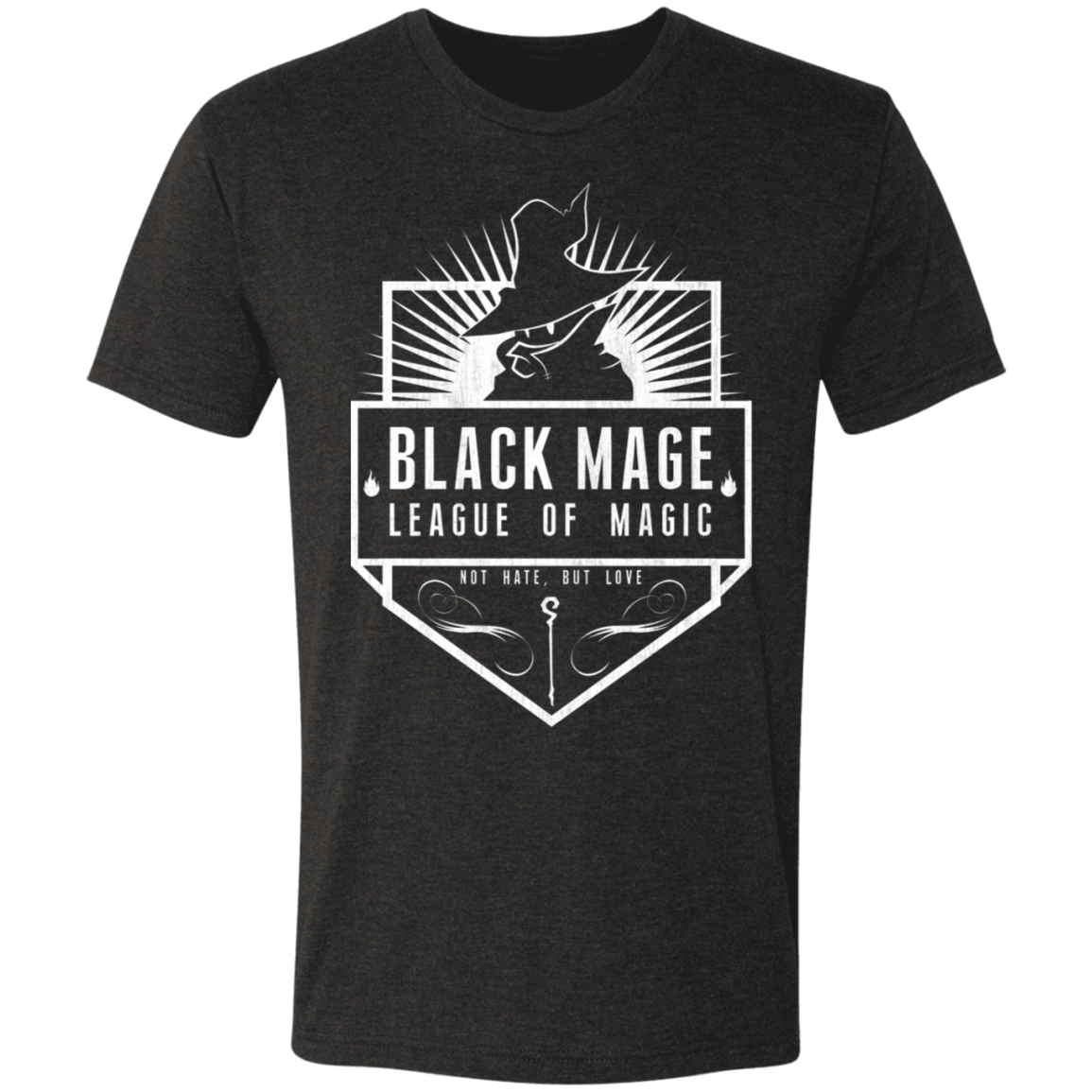 T-Shirts Vintage Black / S Black Mage League of Magic Men's Triblend T-Shirt