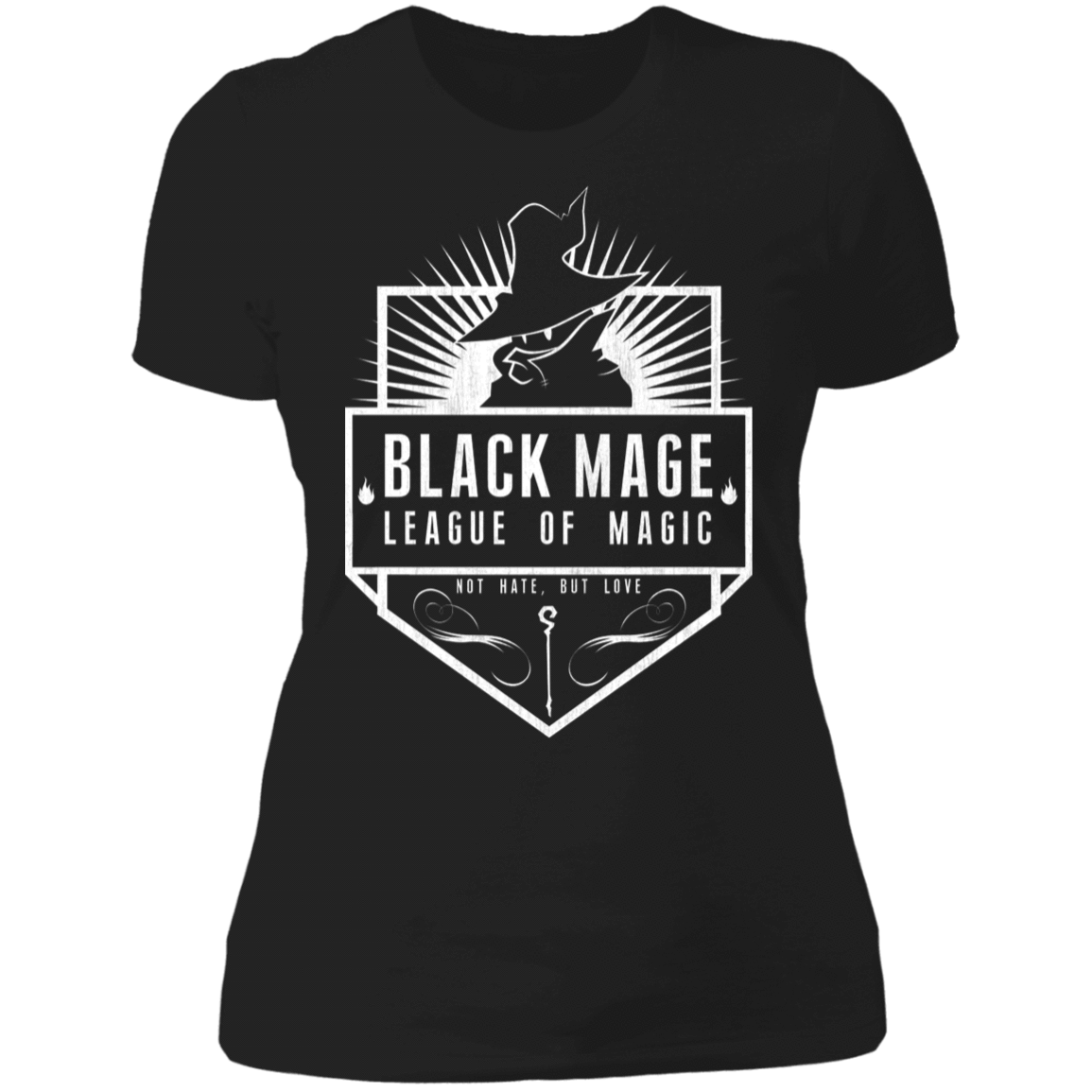 T-Shirts Black / S Black Mage League of Magic Women's Premium T-Shirt