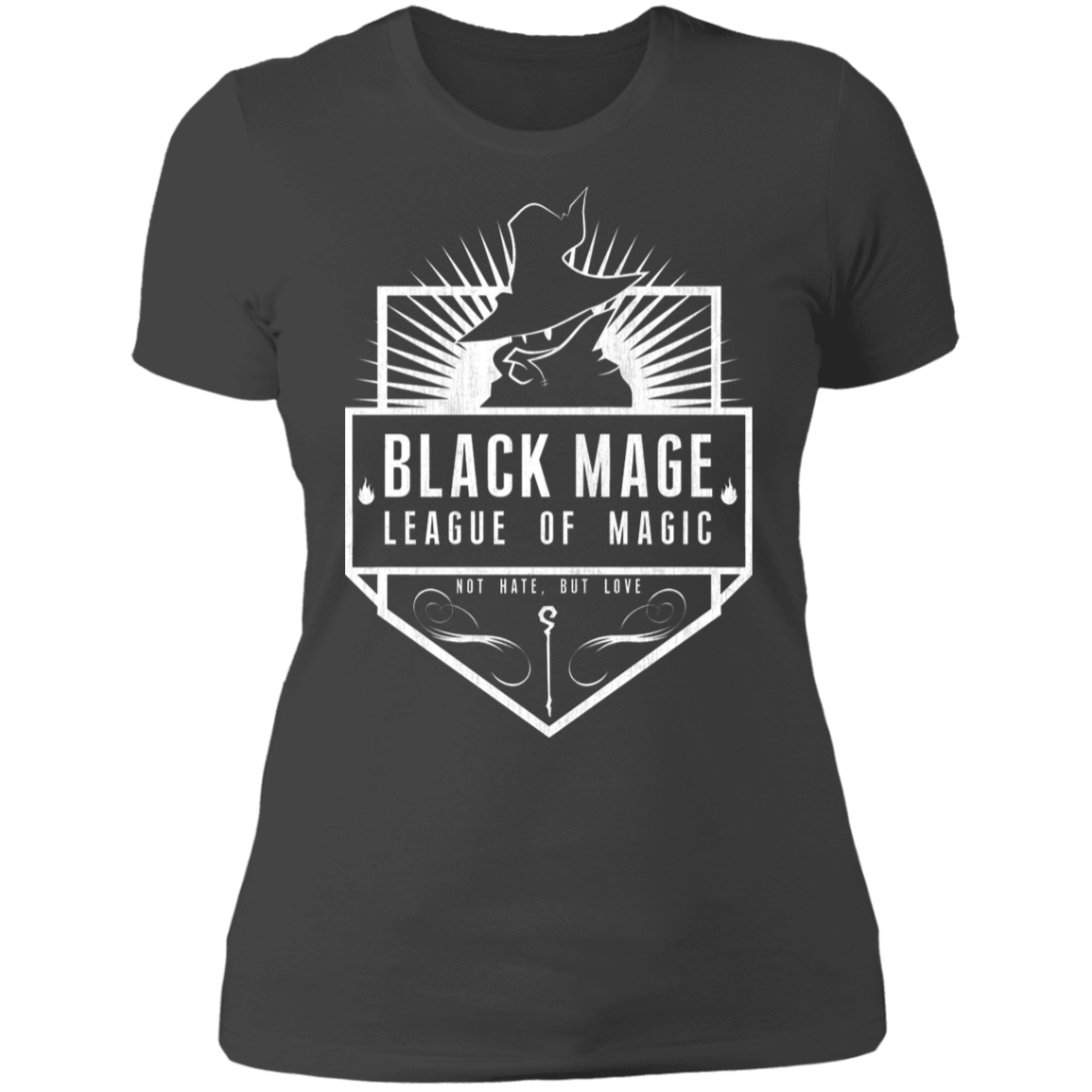 T-Shirts Heavy Metal / S Black Mage League of Magic Women's Premium T-Shirt