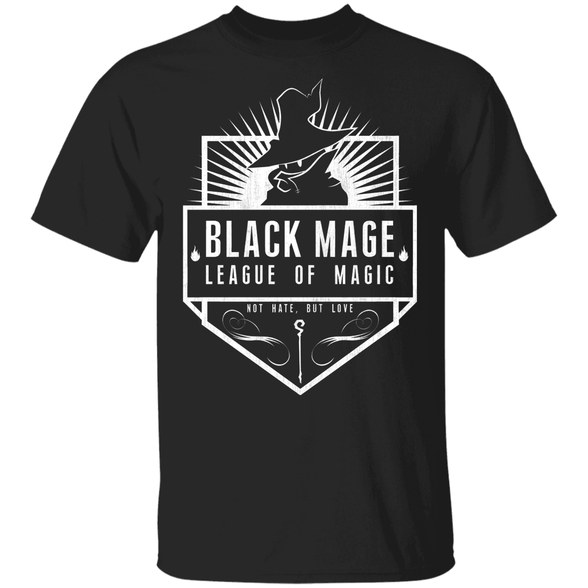 T-Shirts Black / YXS Black Mage League of Magic Youth T-Shirt
