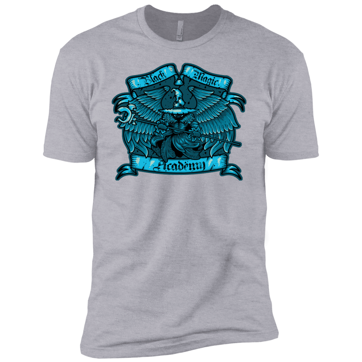 T-Shirts Heather Grey / YXS Black Magic Academy Boys Premium T-Shirt