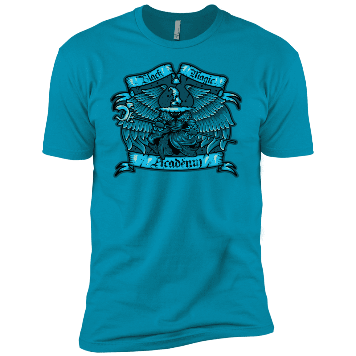 T-Shirts Turquoise / YXS Black Magic Academy Boys Premium T-Shirt