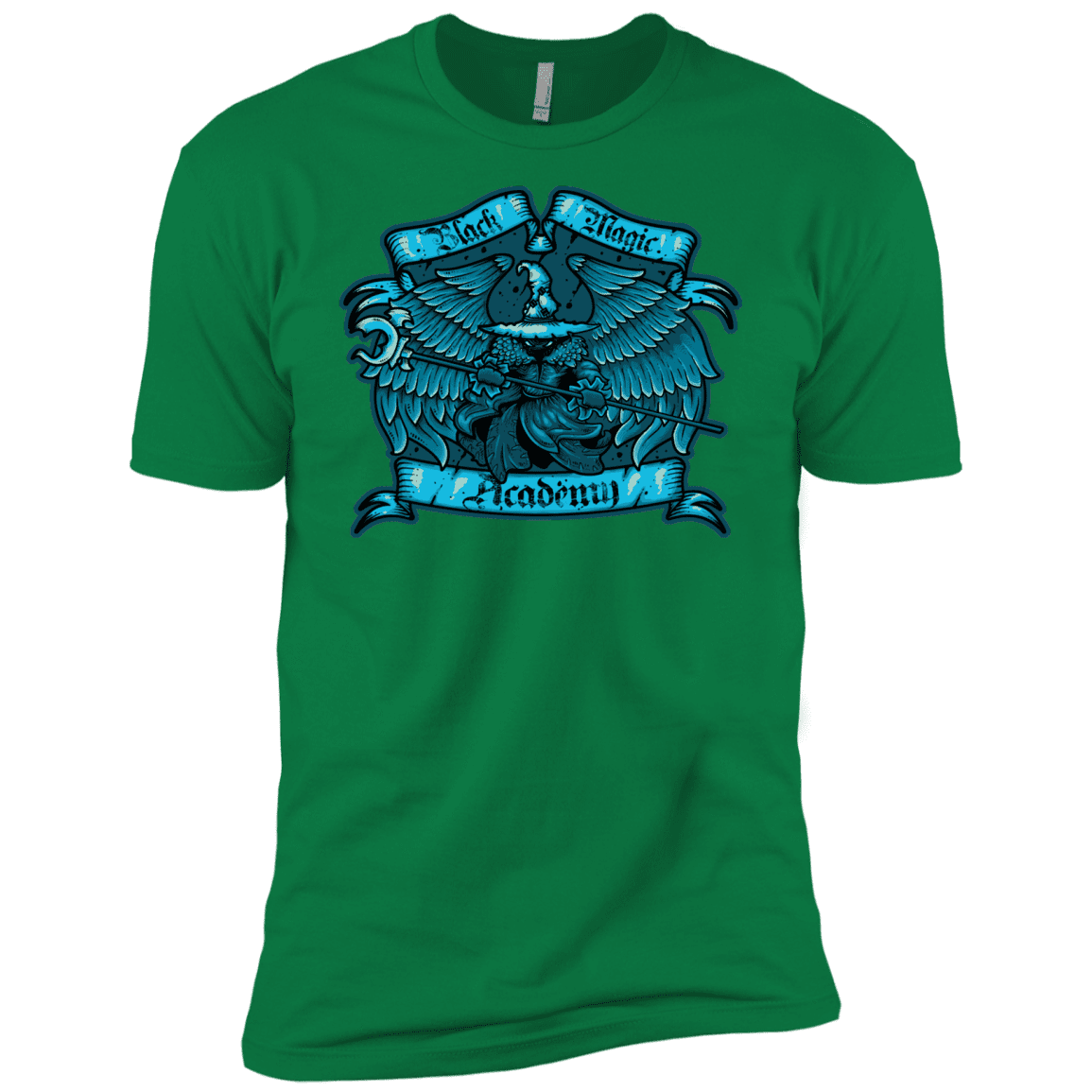 T-Shirts Kelly Green / X-Small Black Magic Academy Men's Premium T-Shirt