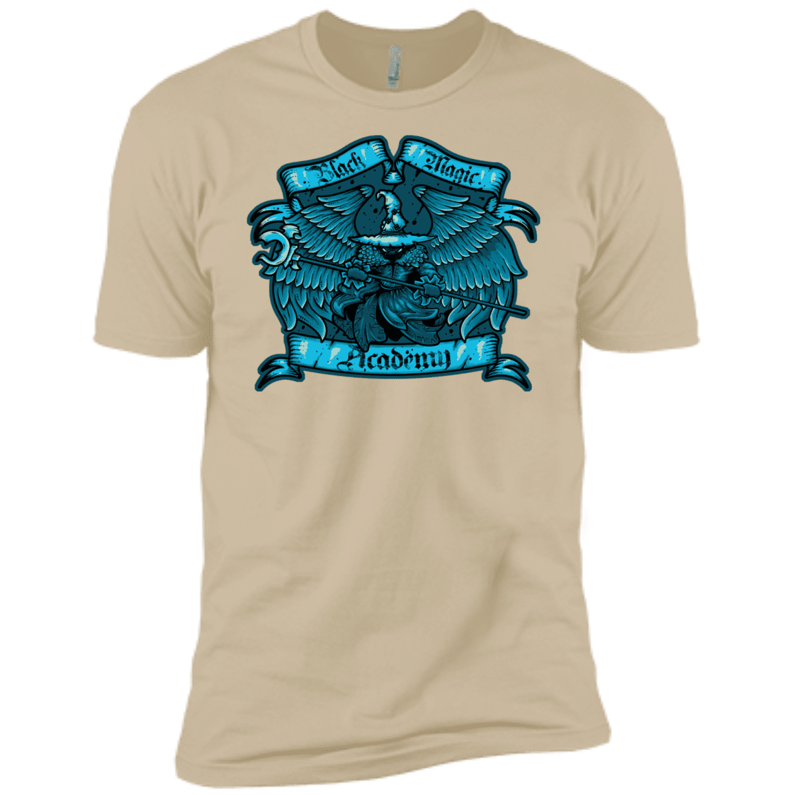 T-Shirts Sand / X-Small Black Magic Academy Men's Premium T-Shirt
