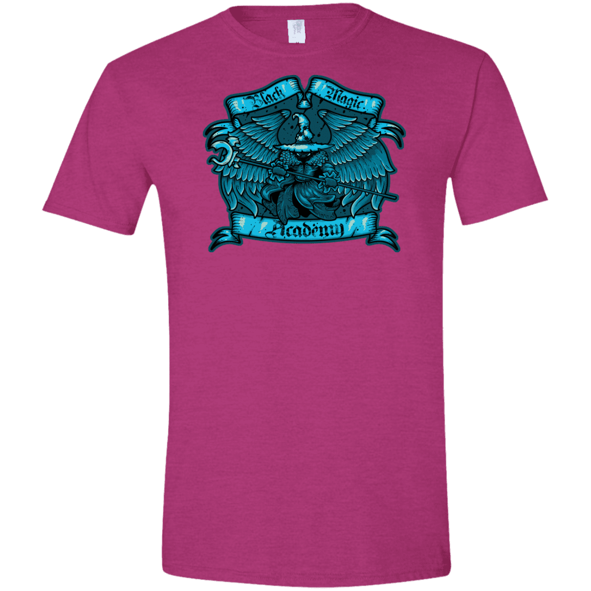 T-Shirts Antique Heliconia / S Black Magic Academy Men's Semi-Fitted Softstyle