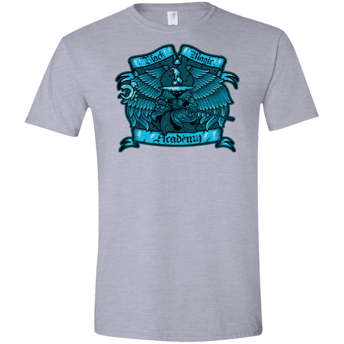 T-Shirts Sport Grey / X-Small Black Magic Academy Men's Semi-Fitted Softstyle