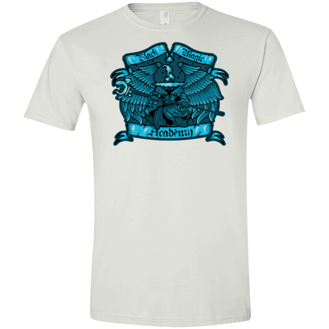 T-Shirts White / X-Small Black Magic Academy Men's Semi-Fitted Softstyle