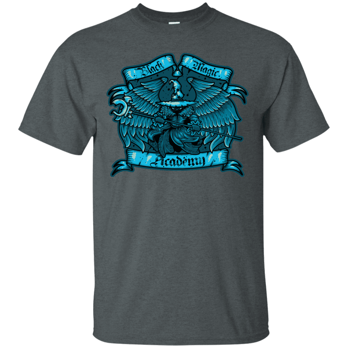T-Shirts Dark Heather / S Black Magic Academy T-Shirt