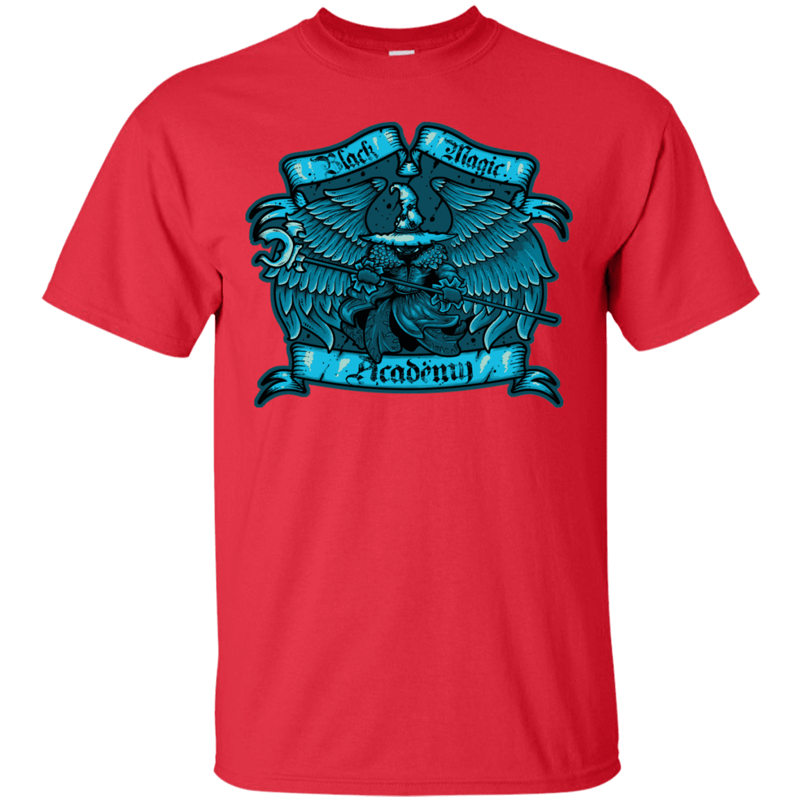 T-Shirts Red / S Black Magic Academy T-Shirt
