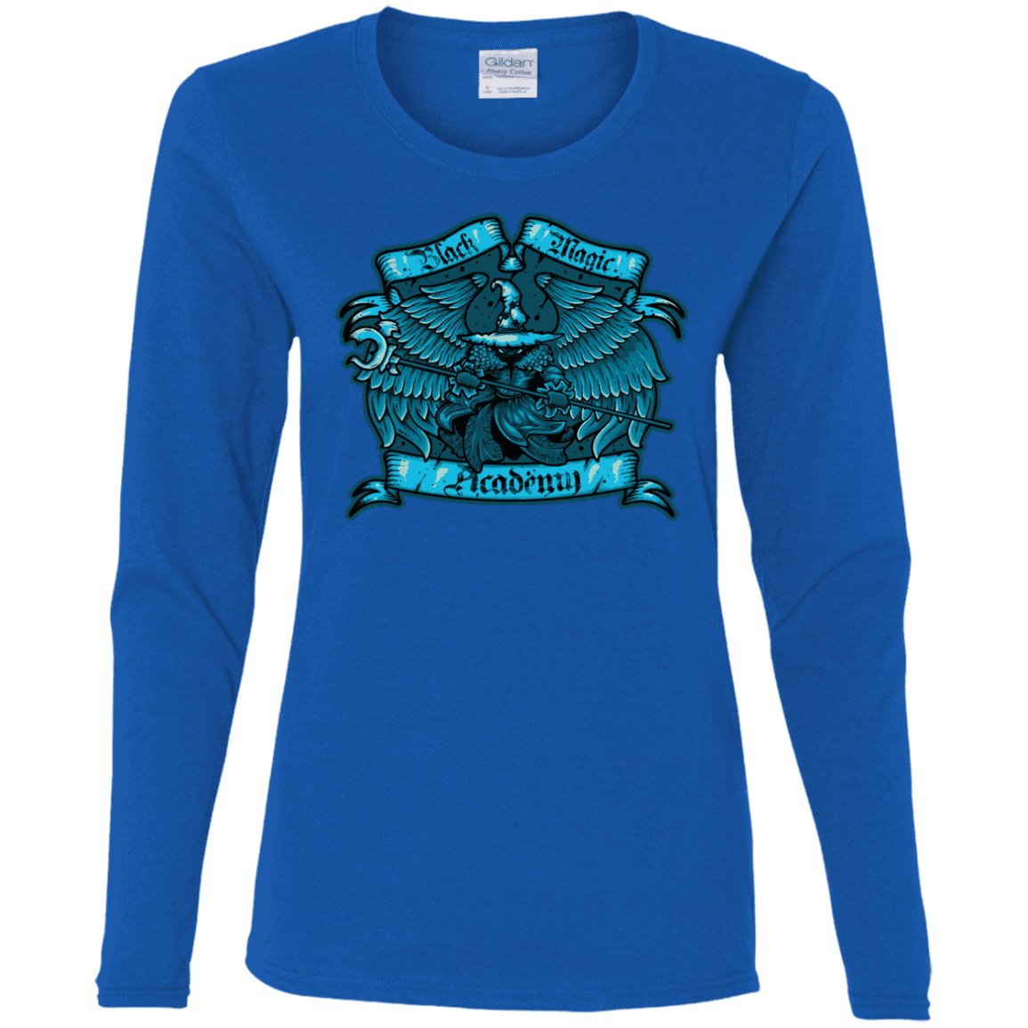 T-Shirts Royal / S Black Magic Academy Women's Long Sleeve T-Shirt