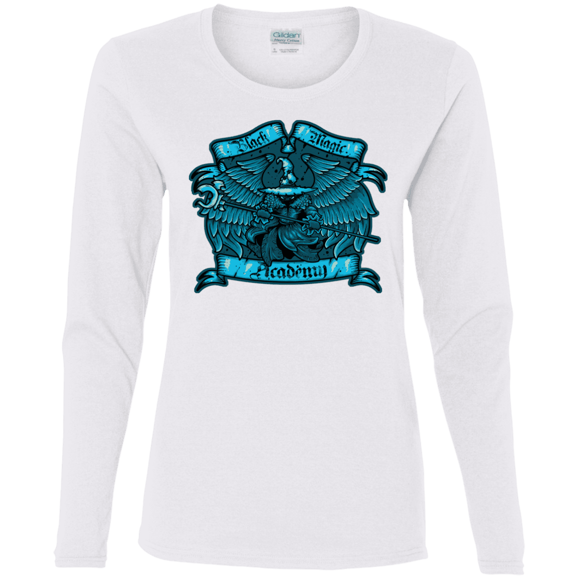 T-Shirts White / S Black Magic Academy Women's Long Sleeve T-Shirt