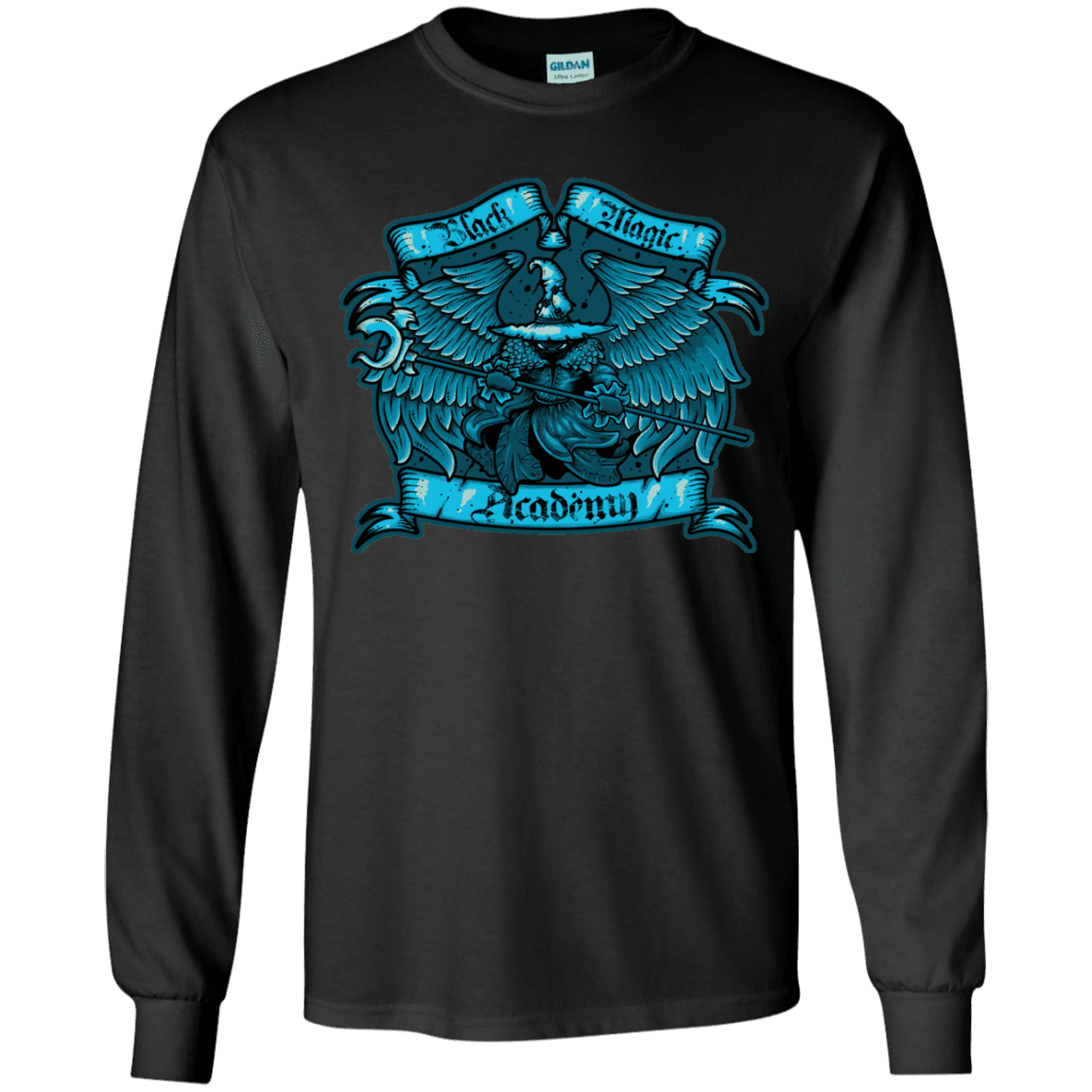 T-Shirts Black / YS Black Magic Academy Youth Long Sleeve T-Shirt