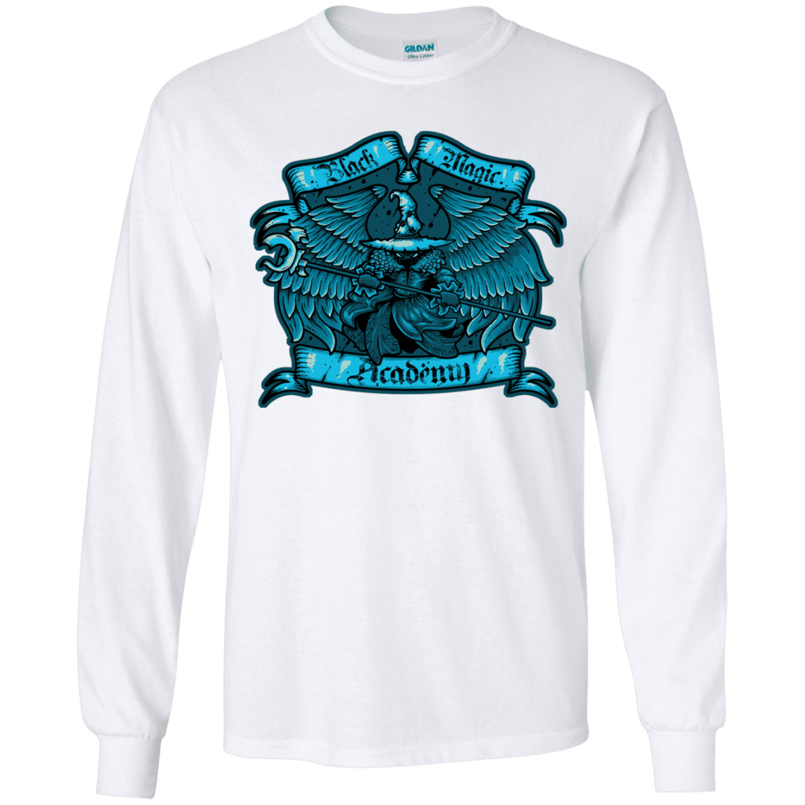 T-Shirts White / YS Black Magic Academy Youth Long Sleeve T-Shirt