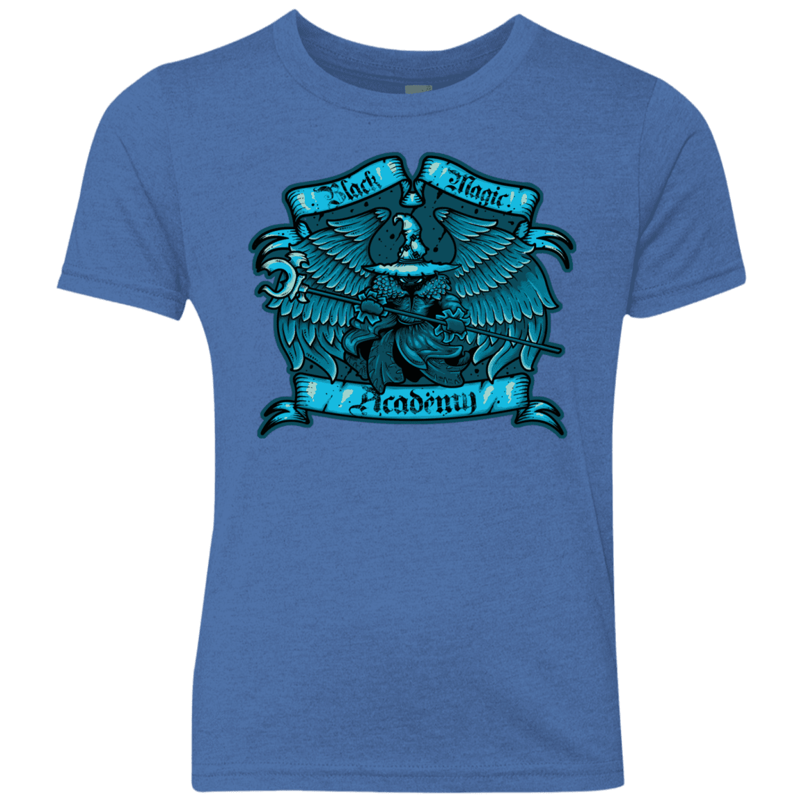 T-Shirts Vintage Royal / YXS Black Magic Academy Youth Triblend T-Shirt