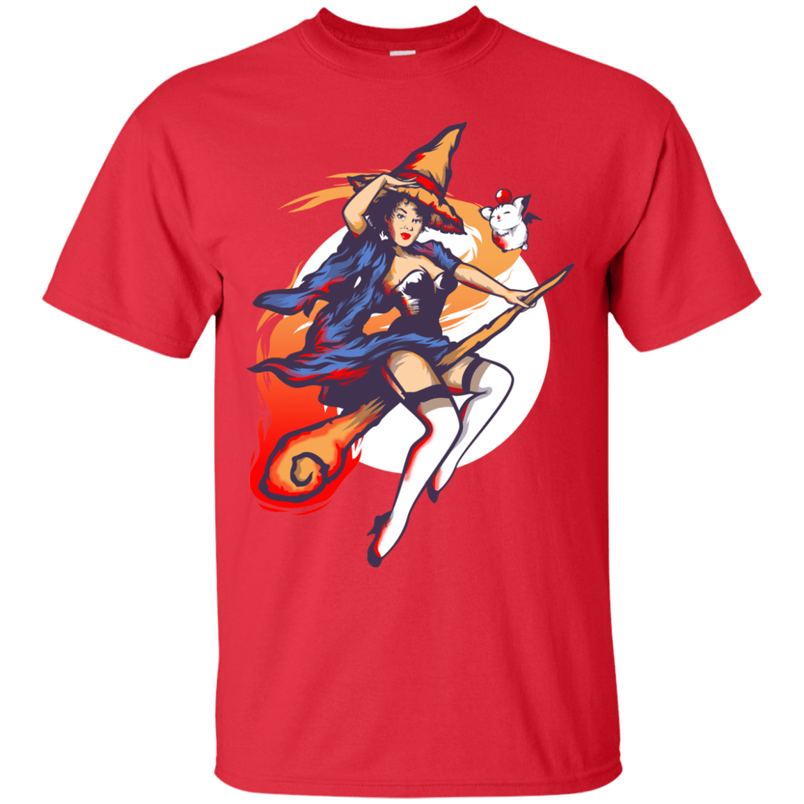 T-Shirts Red / Small Black Magic Woman T-Shirt