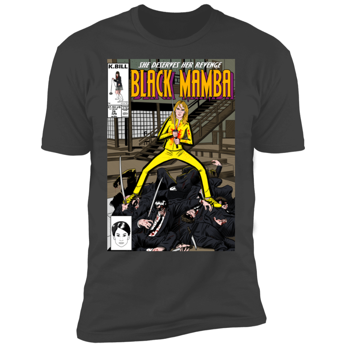 Black Mamba Men's Premium T-Shirt