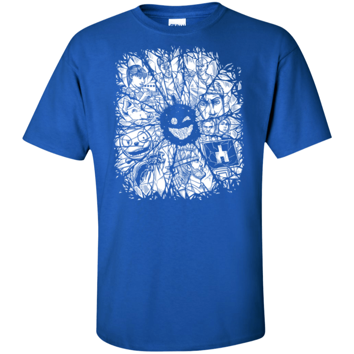 T-Shirts Royal / XLT Black Mirror Tall T-Shirt