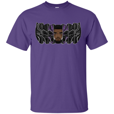 T-Shirts Purple / S Black Panther Mask T-Shirt