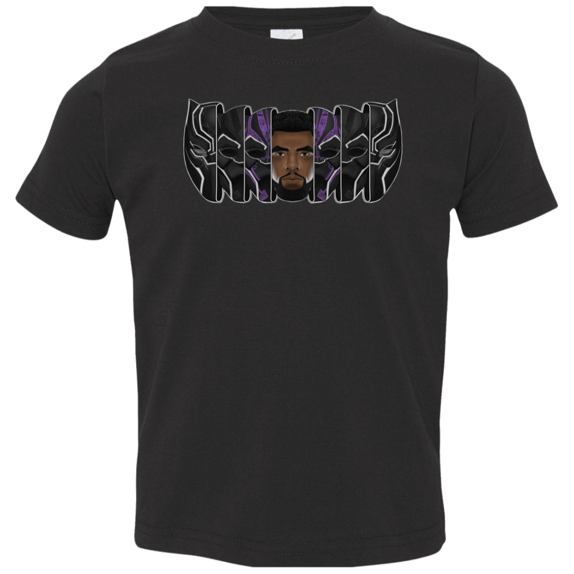 T-Shirts Black / 2T Black Panther Mask Toddler Premium T-Shirt