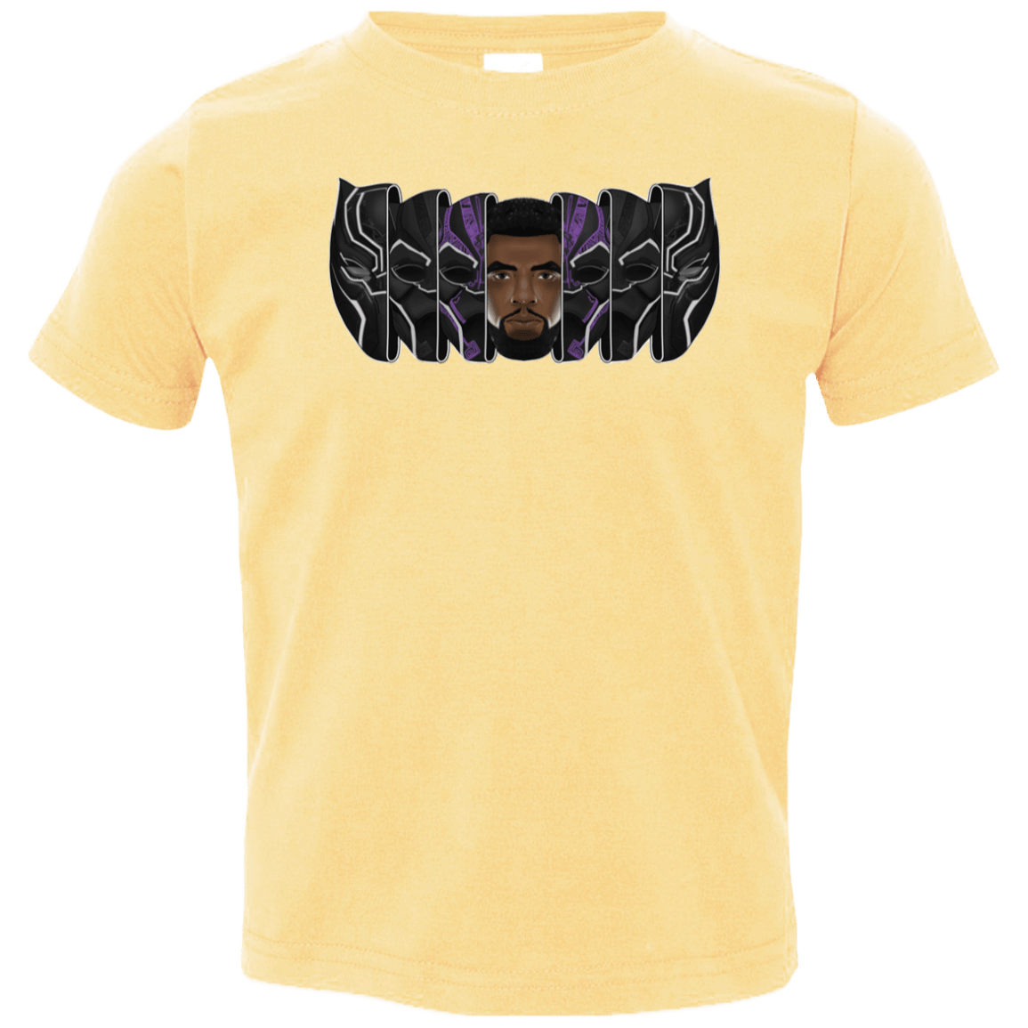 T-Shirts Butter / 2T Black Panther Mask Toddler Premium T-Shirt