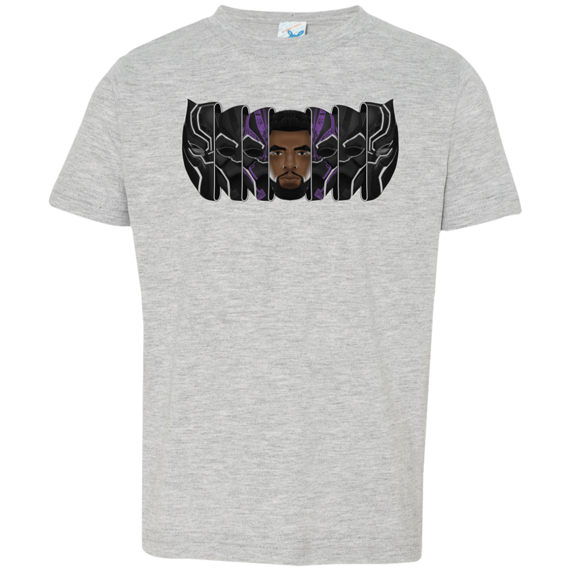 T-Shirts Heather Grey / 2T Black Panther Mask Toddler Premium T-Shirt