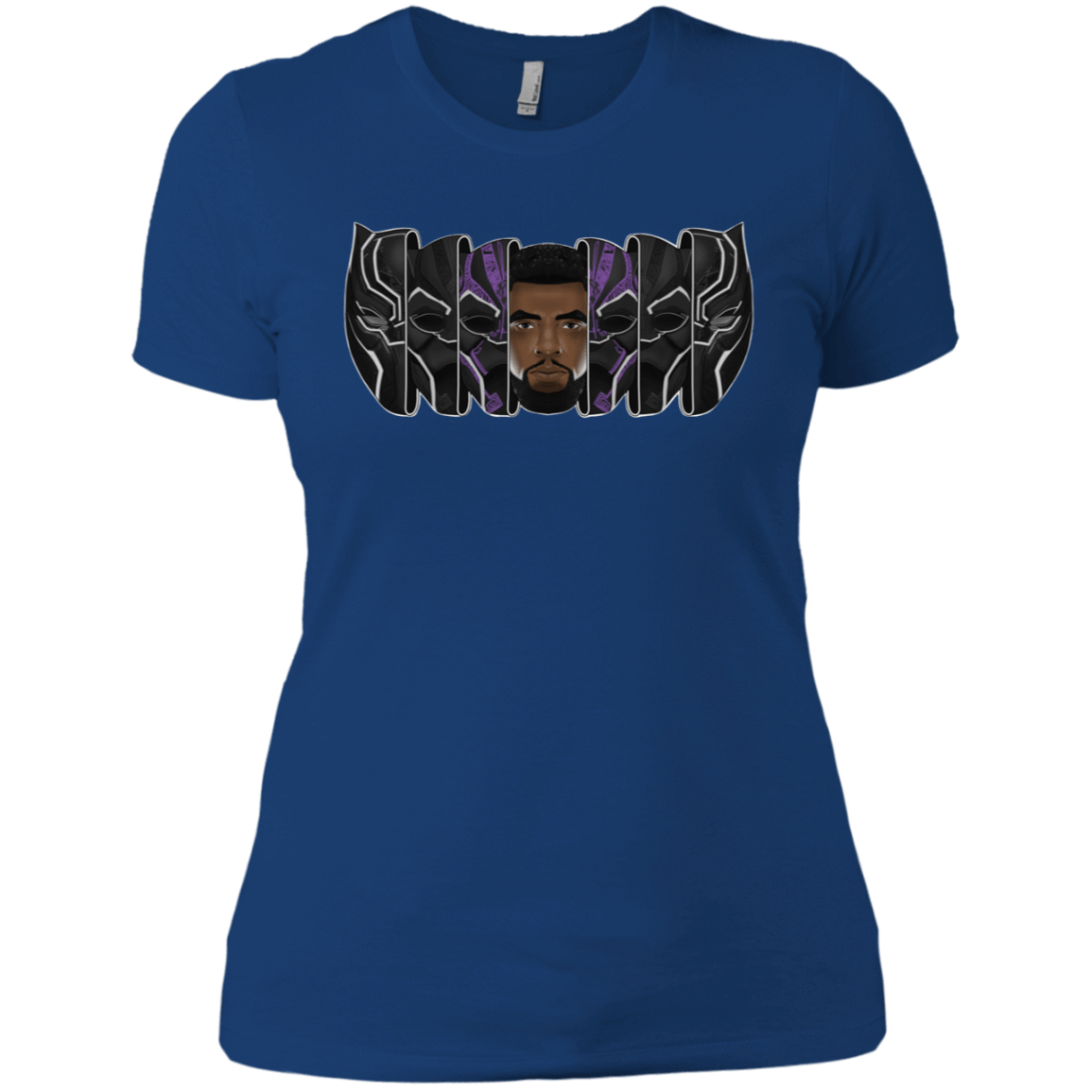 T-Shirts Royal / X-Small Black Panther Mask Women's Premium T-Shirt
