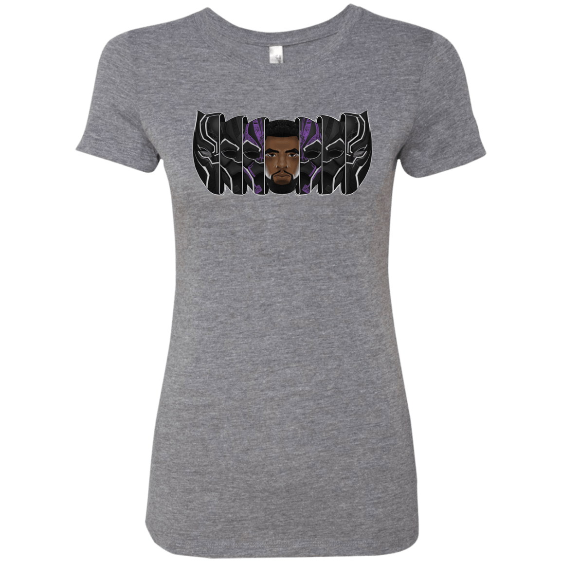 T-Shirts Premium Heather / S Black Panther Mask Women's Triblend T-Shirt