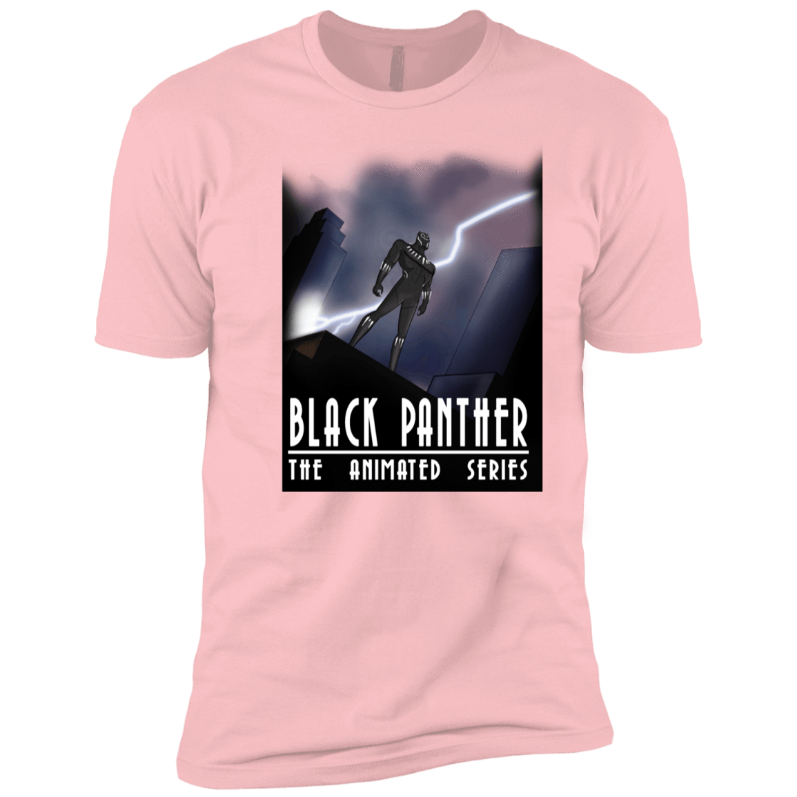 T-Shirts Light Pink / YXS Black Panther The Animated Series Boys Premium T-Shirt