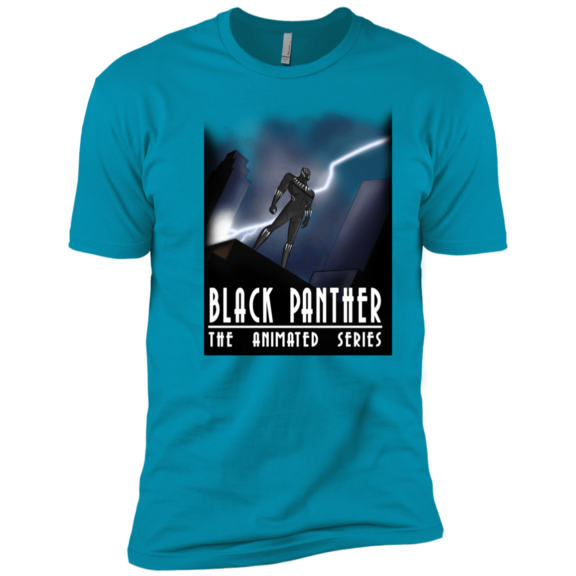 T-Shirts Turquoise / YXS Black Panther The Animated Series Boys Premium T-Shirt