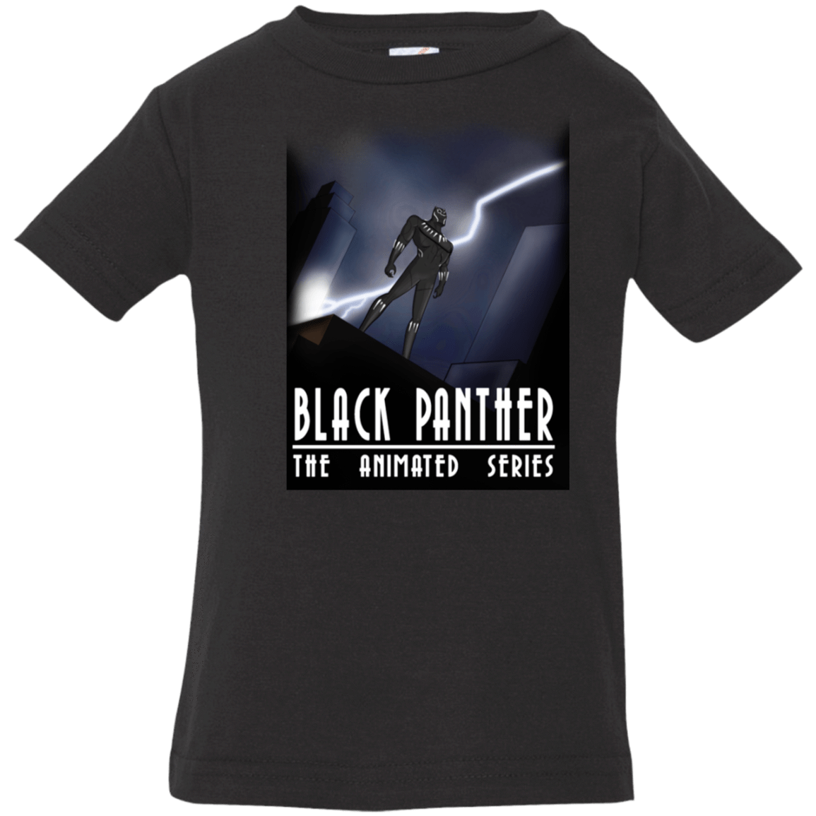 T-Shirts Black / 6 Months Black Panther The Animated Series Infant Premium T-Shirt
