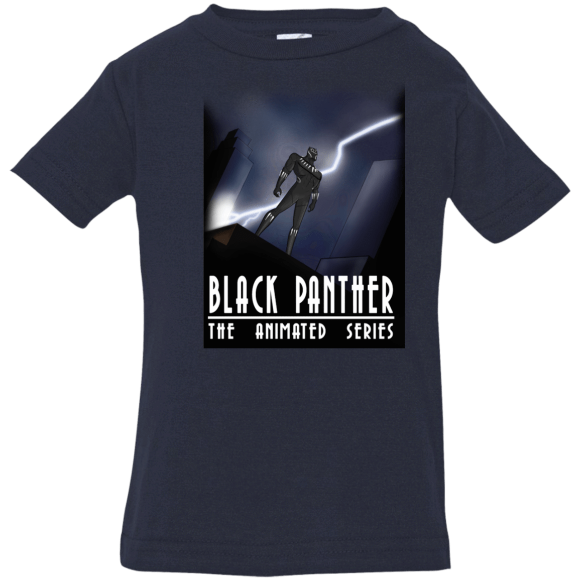 T-Shirts Navy / 6 Months Black Panther The Animated Series Infant Premium T-Shirt