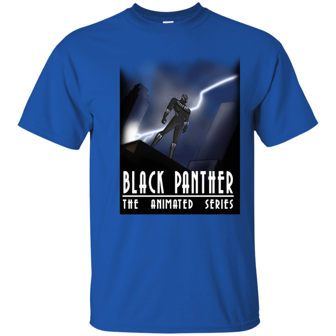 T-Shirts Royal / S Black Panther The Animated Series T-Shirt
