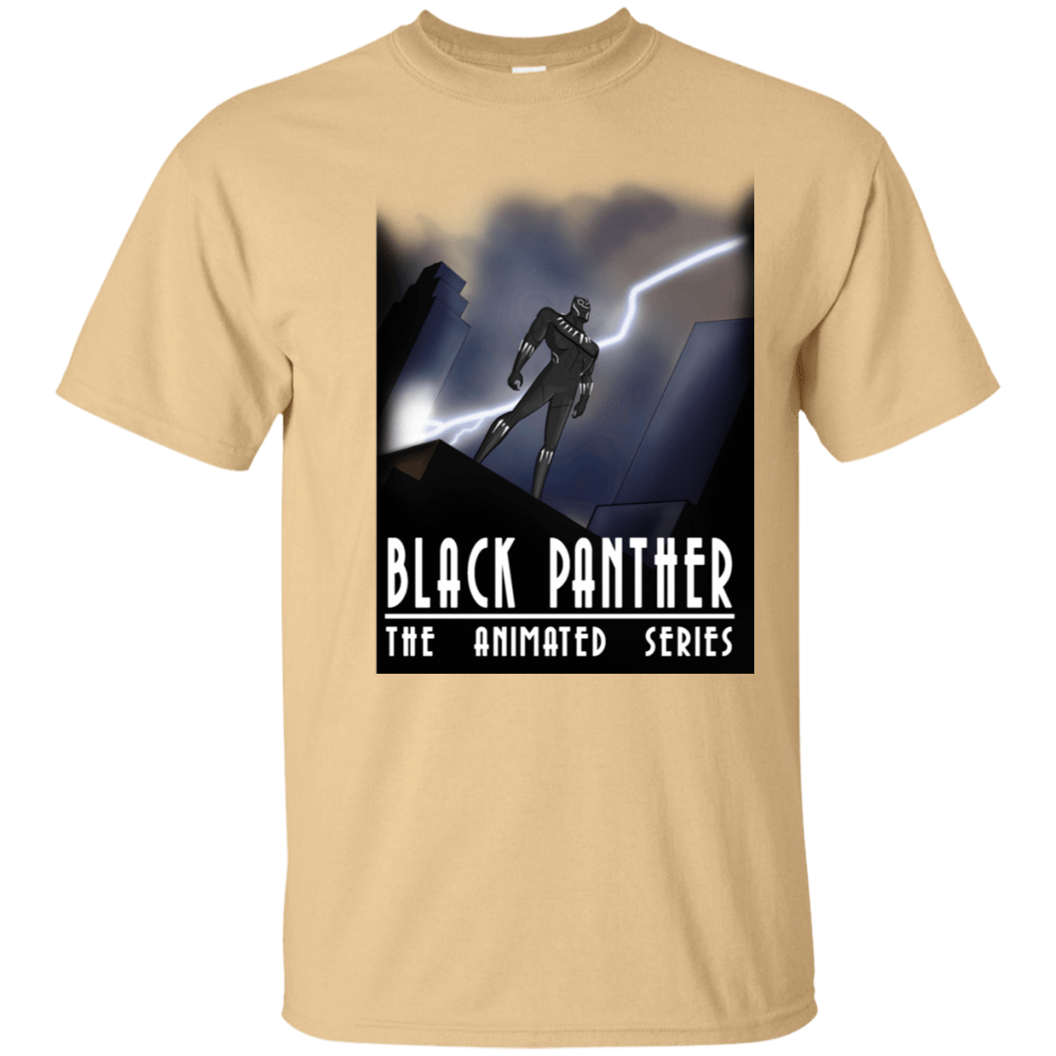 T-Shirts Vegas Gold / S Black Panther The Animated Series T-Shirt