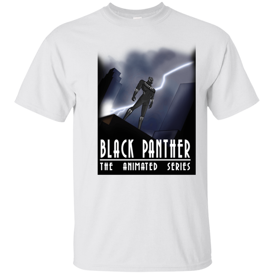T-Shirts White / S Black Panther The Animated Series T-Shirt