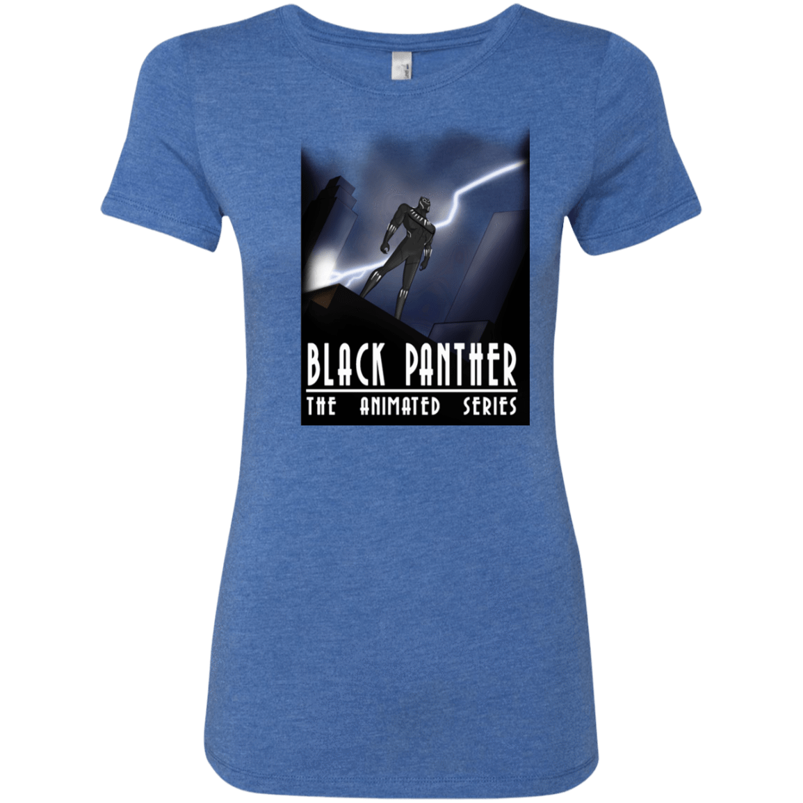 T-Shirts Vintage Royal / S Black Panther The Animated Series Women's Triblend T-Shirt