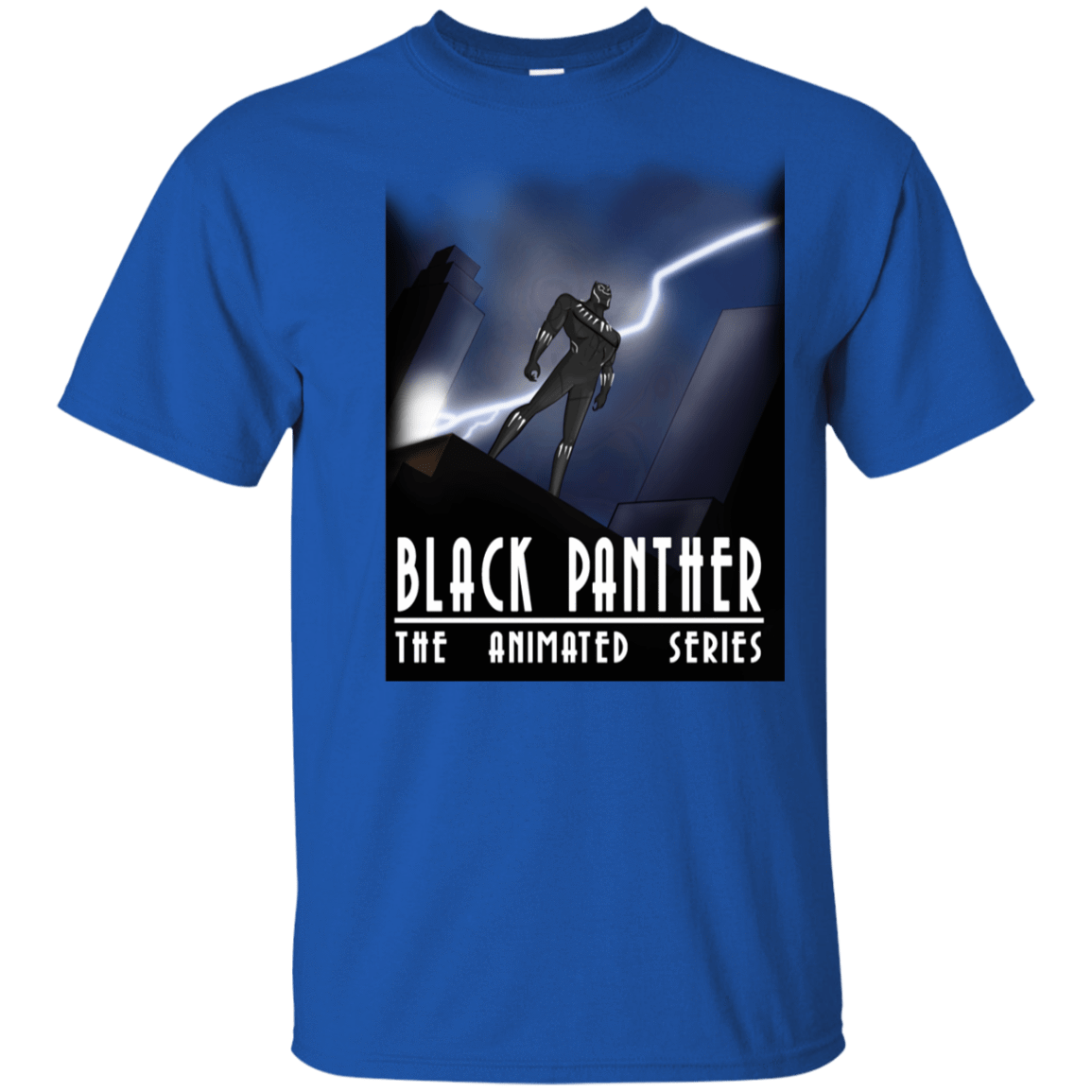 T-Shirts Royal / YXS Black Panther The Animated Series Youth T-Shirt