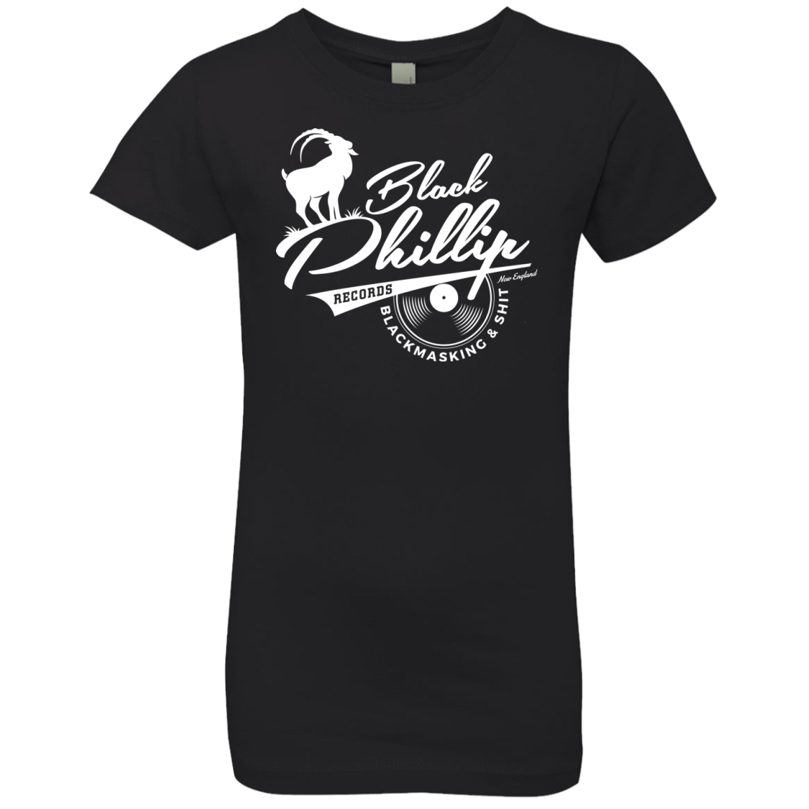 T-Shirts Black / YXS BLACK PHILLIP RECORDS Girls Premium T-Shirt