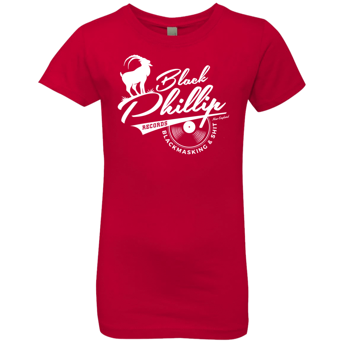 T-Shirts Red / YXS BLACK PHILLIP RECORDS Girls Premium T-Shirt