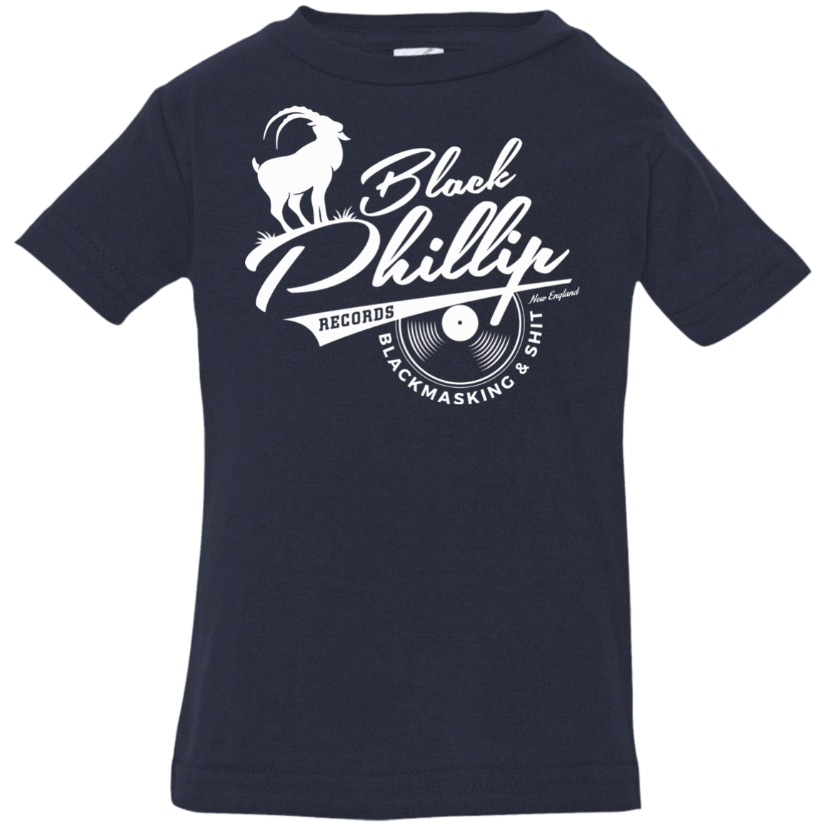 T-Shirts Navy / 6 Months BLACK PHILLIP RECORDS Infant Premium T-Shirt