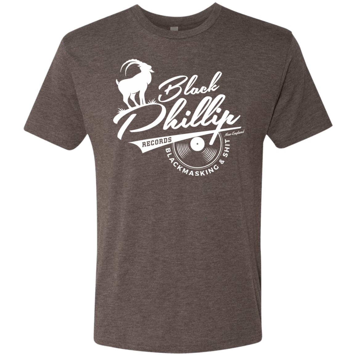 T-Shirts Macchiato / Small BLACK PHILLIP RECORDS Men's Triblend T-Shirt