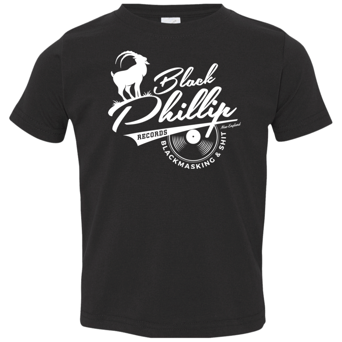T-Shirts Black / 2T BLACK PHILLIP RECORDS Toddler Premium T-Shirt