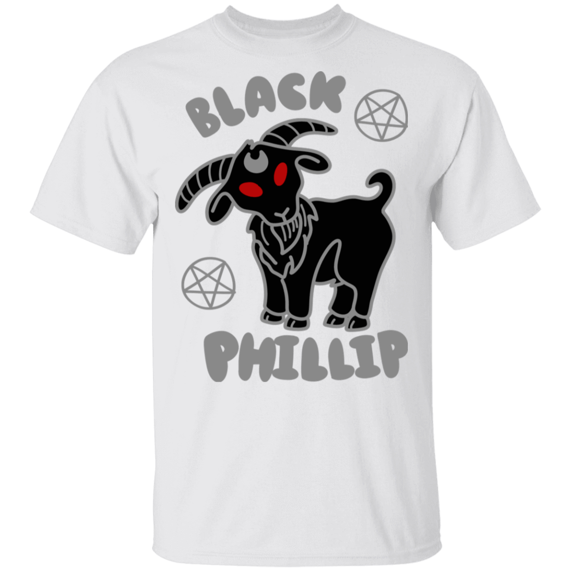 T-Shirts White / S Black Phillip T-Shirt