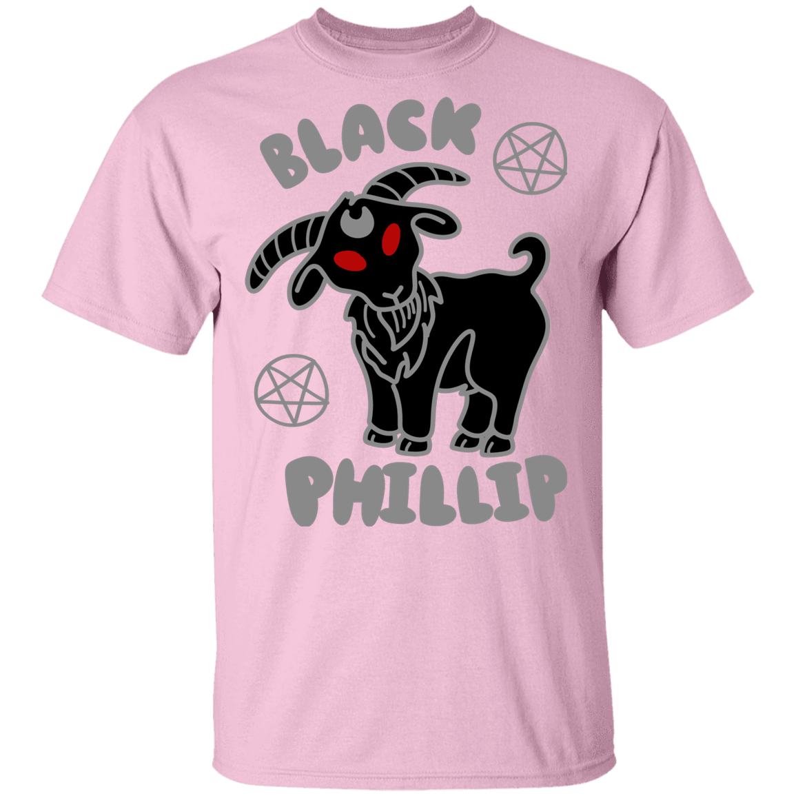 T-Shirts Light Pink / YXS Black Phillip Youth T-Shirt