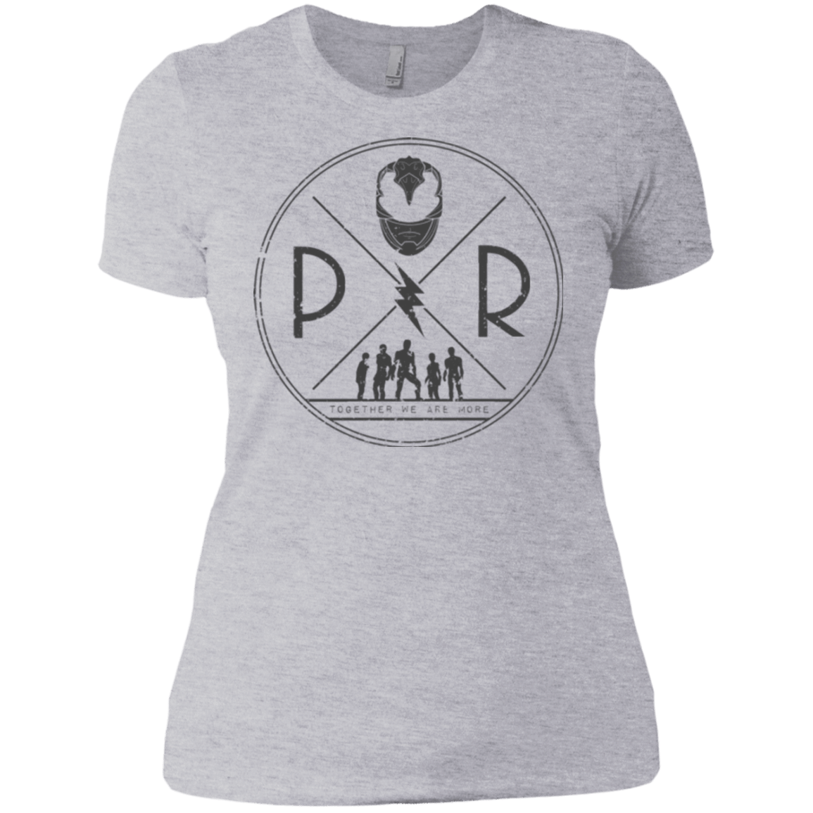 T-Shirts Heather Grey / X-Small Black Power Women's Premium T-Shirt