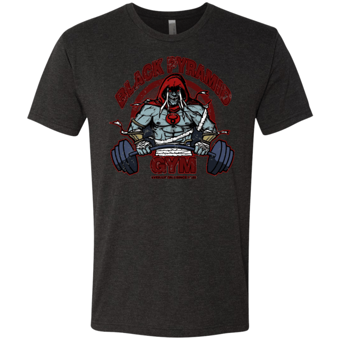 T-Shirts Vintage Black / Small Black Pyramid Gym Men's Triblend T-Shirt